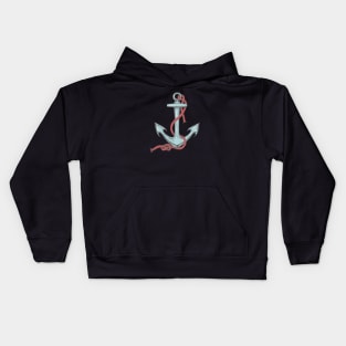 Vintage anchor Kids Hoodie